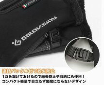 手袋 手ぶくろ 防寒 メンズ レディース 防水 撥水 防風 スマホ対応 アウトドア キャンプ 滑り止め 7988080 S ブラック 新品 1円 スタート_画像7