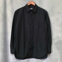 Yohji Yamamoto Pour Homme ヨウジヤマモトプールオム 3枚襟 3重襟 袖山ギャザー 環縫い コットン ブロード シャツ size.2 (M) HV-B07-001_画像1