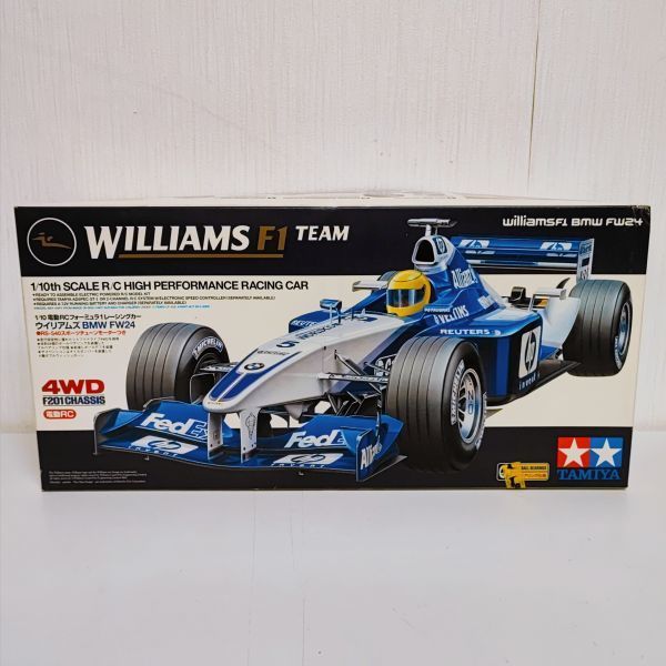 希少 絶版 タミヤ 1/10 ウィリアムズBMW FW24 F201シャーシー-