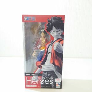 ケ4【60】1円～ 未開封 メガハウス ワンピース ヴァリアブルアクション ヒーローズ モンキー・D・ルフィ VARIABLE ACTION Heroes