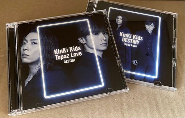 Topaz Love/DESTINY 初回盤A & DESTINY/Topaz Love 初回盤B KinKi Kids 