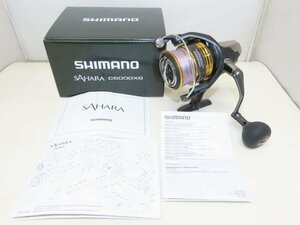 ☆SHIMANO SAHARA シマノ サハラ C5000XG スピニングリール 投げ釣り ブッコミ サビキ 本体・取扱説明書・箱 良品☆サ