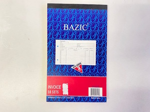 クリックポスト可 US インボイス 送り状 複写 手書き アメリカ / BAZIC INVOICE 50 SETS WITH CARBON / 管理V19