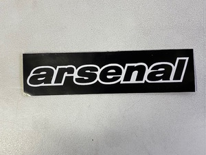 クリックポスト可 ! / arsenal アーセナル スケボー トラック ステッカー シール アメリカ買い付け品 / 管理V19