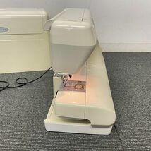 E403-K39-1523 JANOME ジャノメ SECIO セシオ EX-III 832型 コンピュータミシン 日本製 付属品/取扱説明書付き 通電/針運動OK ⑦_画像8