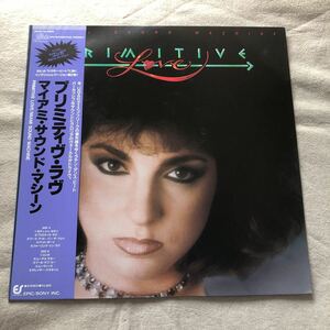 Miami Sound Machine マイアミサウンドマシーン　Primitive Love 帯付 Georgia M Estefan 中古LPレコード