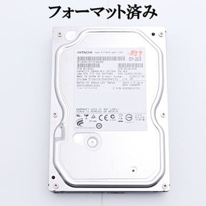 【使用　1854　時間】【CrystalDiskInfo正常判定】 HITACHI HDS721050CLA362 3.5インチ HDD SATA 500GB 