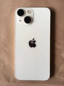 【超美品】iPhone 13mini 256GB SIMフリー　スターライト　Kate spadeカバー付き