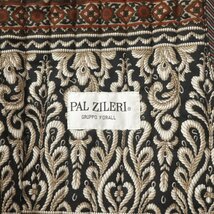 参考価格30万円 美品 イタリア製 PAL ZILERI パルジレリ ムートン襟 鹿革 エルクスキン レザーコート 黒 50 JP:XL 中綿入り メンズ-_画像6