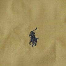 相場価格￥38,500- 美品 POLO BY RALPH LAUNREN ラルフローレン ポニー刺繍 ブルゾン ベージュブラウン L 裏フリース ジャケット_画像6