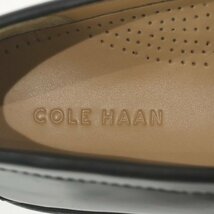 定価￥38,500- 極美品 COLE HAAN コールハーン 牛革レザー ピンチ ペニー ローファー 黒 ブラック 9D JP:26.5ｃｍ程度 革靴 シューズ_画像9