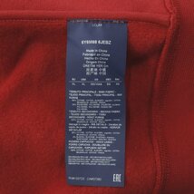 新品タグ付き 訳あり ジョルジオ・アルマーニ ARMANI JEANS 6Y6M68 スウェット ダッフルコート レッド 赤 XL パーカ メンズ-_画像9