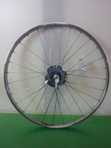 送料無料／中古品／BRIDGESTONE 電動アシスト自転車　Angelino Assista／A53用　前輪ホイール／22x1_3/8（管5102906）