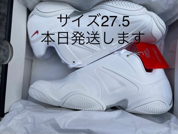 Supreme × Nike Air Zoom Courtposite "White"