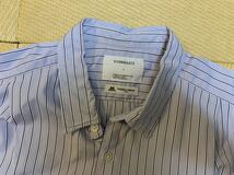 KIYONAGA&CO × THOMAS MASON STRIPE BIG SHIRT ストライプビッグシャツ L キヨナガアンドコー sophnet 長袖シャツ_画像2