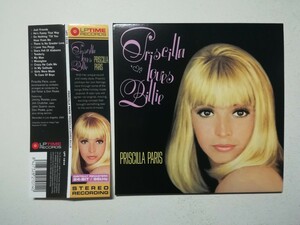 美品【帯付紙ジャケCD】Priscilla Paris - Priscilla Loves Billy 1969年(2020年スペイン盤) 女性ジャズヴォーカル ※美人ジャケ