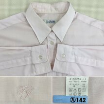 U97/L(中古)東京都 私立 東洋女子高校 女子制服 3点 /M/L/LL/長袖/半袖/ブラウス/ポロシャツ/VARSITYMATE/ピンク/夏服/冬服/卒業生品/_画像5