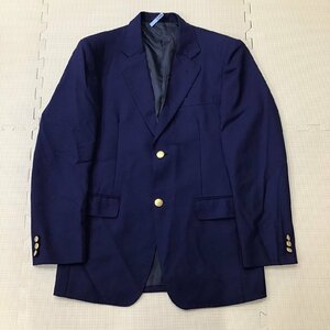 O162/L(中古)埼玉県 和光国際高校 男子制服1点 /指定品/M/ブレザー/KANKO/青紺/冬服/冬用/中学校/高校/男子学生/制服/学生服