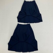 U133/A (中古) 愛知県 新川高校 女子制服6点 /旧制服/9/W63程度/ブレザー/スカート/リボン/NIKKE/紺/箱ヒダ/夏服/冬服/女子学生/学生服/_画像9