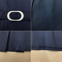 O181/(中古)広島県 口田中学校 女子制服3点 /160A/M/総丈86/ブレザー/夏用ジャンパースカート/ブラウス/TOMIYA/TOMBOW/女子学生/学生服_画像9