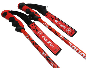 送料無料/新品 ROSSIGNOL(ロシニョール) スキーポール HERO CARBON RDD1010/120cm