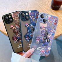 iPhone11ケース 韓国 キャラクター かわいい おしゃれ 3色 耐衝撃 iPhone 11 12 13 14 Pro max mini Plus ケース カバー_画像6