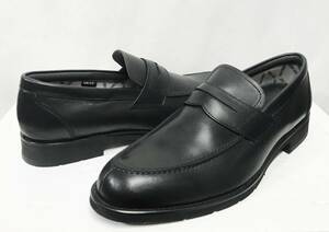REGAL リーガル ゴアテックス コインローファー ブラック 28 EEE ペニー ビジネスシューズ 革靴