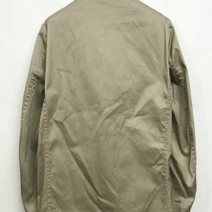 イタリア製 RING JACKET Napoli リングヂャケット 2B コットン テーラードジャケット 46 カーキの画像3