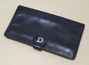 ●Dure Paris ●長財布 レザー 黒 メンズ　フランス製　きれいめ