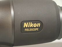 Nikon ニコン EDG FIELDSCOPE フィールドスコープ D=85 P 接眼レンズ ズーム FEP-20-60 マウントアダプター EMA-1 ソフトケース 美品_画像3