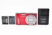 Panasonic DMC-TZ20 RED バッテリー×2 #213_画像1