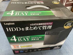 ロジテック HDD４台格納ケース lgb-4bnheu3 未開封・未使用