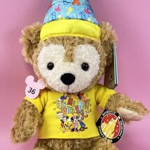 #36 バースデー ダッフィー 12インチ ぬいぐるみ WDW DL Birthday Duffy the Disney Bear US ディズニー パークス お誕生日_画像2