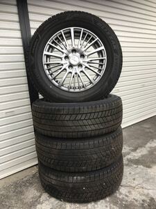 ☆バリ溝！ブリジストン スタッドレス ブリザックVRX3　215/65R16 アルミセット！アルファード・ヴェルファイヤなど☆