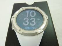 CV5289tb 売り切りセール！ 美品 Shotnavi ショットナビ Evolve PRO Touch ホワイト GPS ゴルフナビウォッチ 腕時計タイプ_画像5