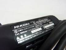 VV5357tc 未使用 HiKOKI 100mm 電気ディスクグラインダ G10SH5（SS）_画像6