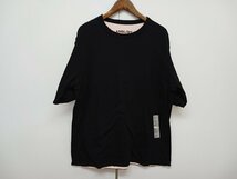 [12A-510-055-1] AMBUSH アンブッシュ リバーシブルTシャツ カットソー ブラック×オレンジ サイズ3 未使用_画像1