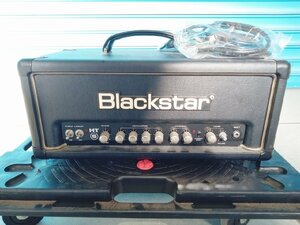 [7D-510-058-2] BLACKSTAR ブラックスター HT-5RH ギターアンプヘッド フットスイッチ アダプター付属 動作確認済み 中古