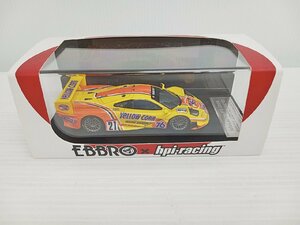 [B5A-510-203-1] EBBRO×hpi-racing McLaren F1 GTR(#21) 2001 JGTC ミニカー 開封済み 中古