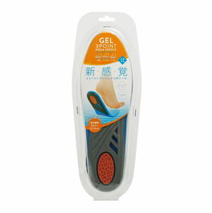 GEL3ポイントアクアソール コジット 23.5～27.5cm 靴 インソール 中敷き 男女兼用 ウォーキング