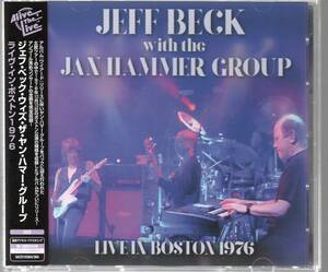 CD　帯付　ジェフベック　ウィズ　ザ　ヤンハマーグループ　ライブ・イン・ボストン1976　