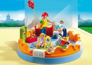  быстрое решение Play Mobil 5570 младенец площадь уход за детьми .playmobil