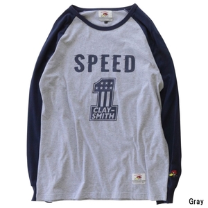 クレイスミス Mサイズ SUP ロングスリーブTシャツ CSY-3926 グレー M (2023年モデル)