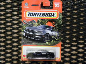 即決☆☆MB 2018 DODGE CHAGER ダッジ　チャージャー黒 マッチボックス MATCHBOX　定形外発送可能