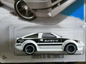 定形外発送可☆即決☆☆TOYOTA AE-86 COROLLA HW CITY 　2013　2NDカラー　カタカナ