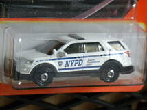 即決☆☆MB2016 フォード　インターセプター　ユーティリティ FORD INTERCEPTER NYPD マッチボックス MATCHBOX　定形外発送可能_画像3