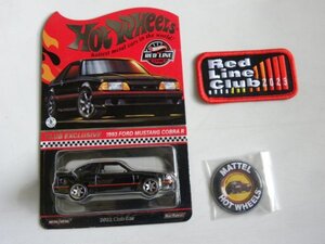 即決☆☆RLC 2023 CLUB EXCLUCIVE 1993 FORD MUSTANG COBRA HOT WHEELS☆☆