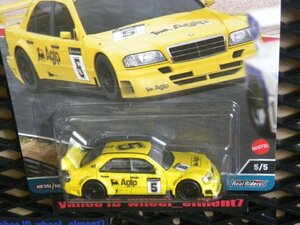 即決☆☆'94 AMG メルセデス W202 C-クラス DTM ツーリングカー カー カルチャー レース デー HKC62　プレミアムモデル HOT WHEELS