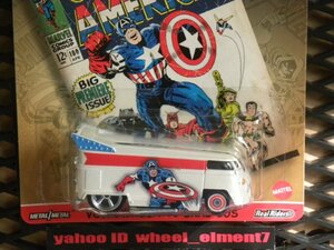 即決☆☆VOLKSWAGEN R1 DRAG BUS ワーゲン　ドラッグバス　MARVEL COMIC ポップカルチャー プレミアムモデル☆ HOT WHEELS☆