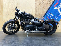 美車 限定モデル トライアンフ　ボンネビルボバー TFC 世界限定750台 No.111 TRIUMPH Bonnevill Bobber TFC_画像5